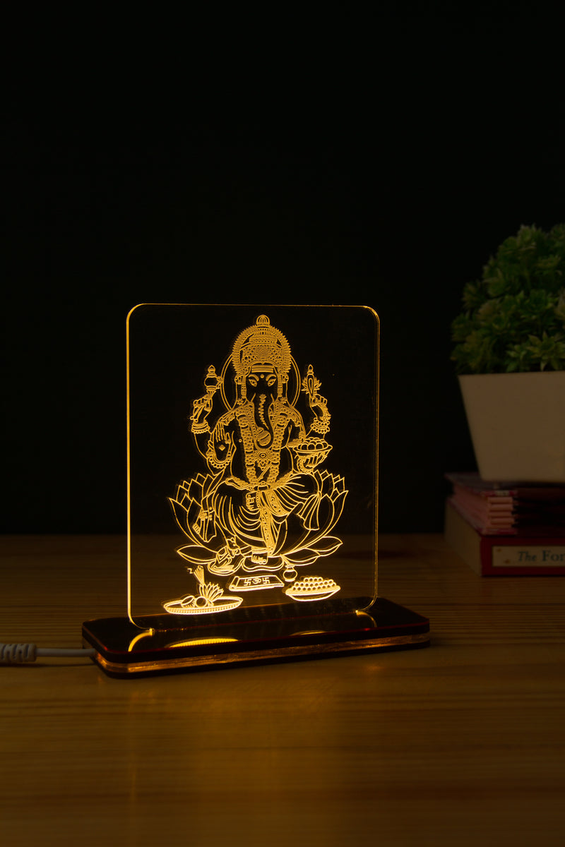 Ganesha Acrylic Led Table Lamp