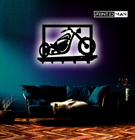 Wooden LED Logo Royal Bike