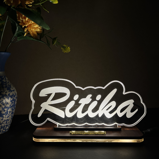 Custom Name LED Table Lamp - Perfect for Gifting