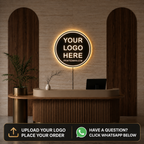 Customized Wooden  LED LOGO