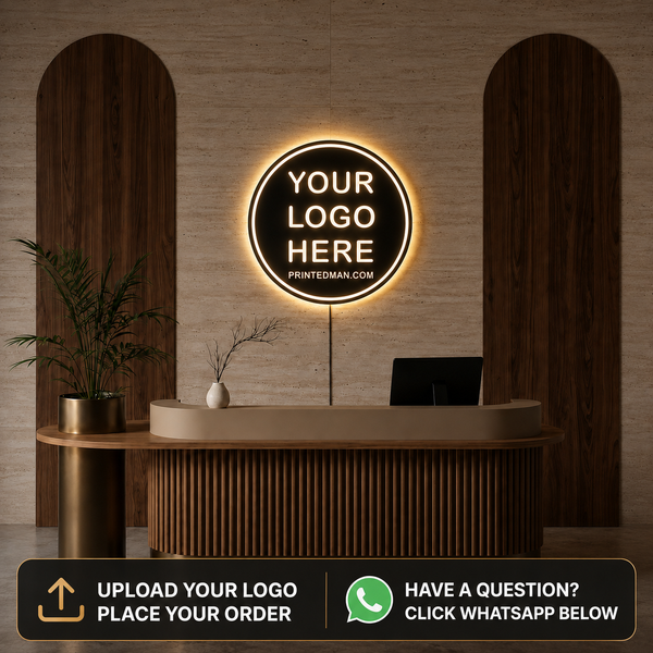 Customized Wooden  LED LOGO