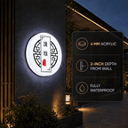 ACYLIC  LED LOGO