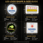ACYLIC  LED LOGO