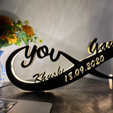 Infinity Love Lamp: You & Me