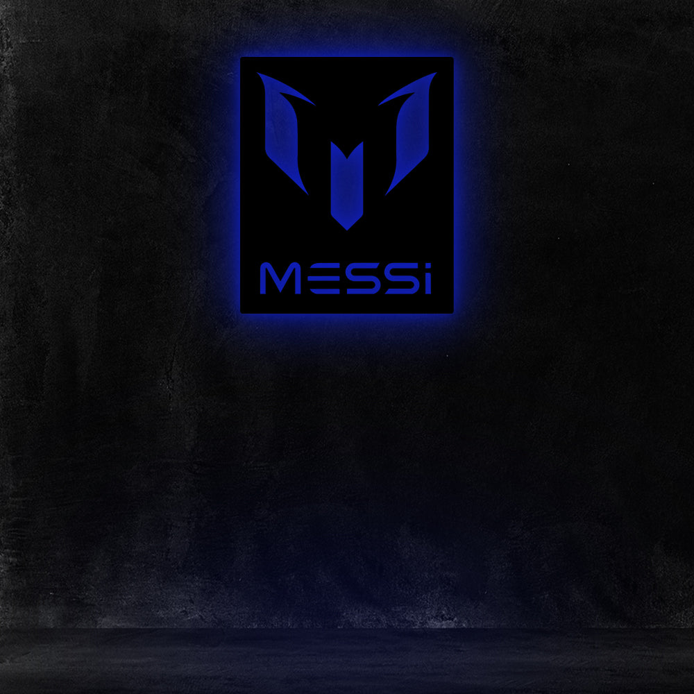 Messi, football, grass, logo, neon, soccer, sport, HD phone wallpaper |  Peakpx