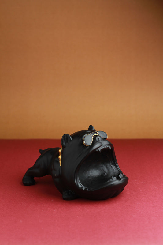 Polyresin single Dog  Showpiece Idol