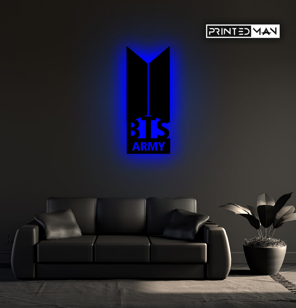 BTS ARMY family logo round